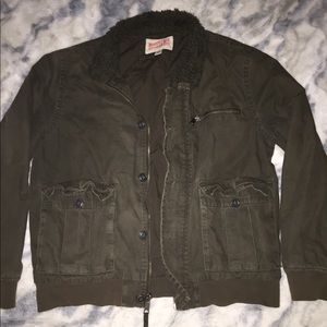 Mossimo Supply🌲 Army Green Zip Up Jacket